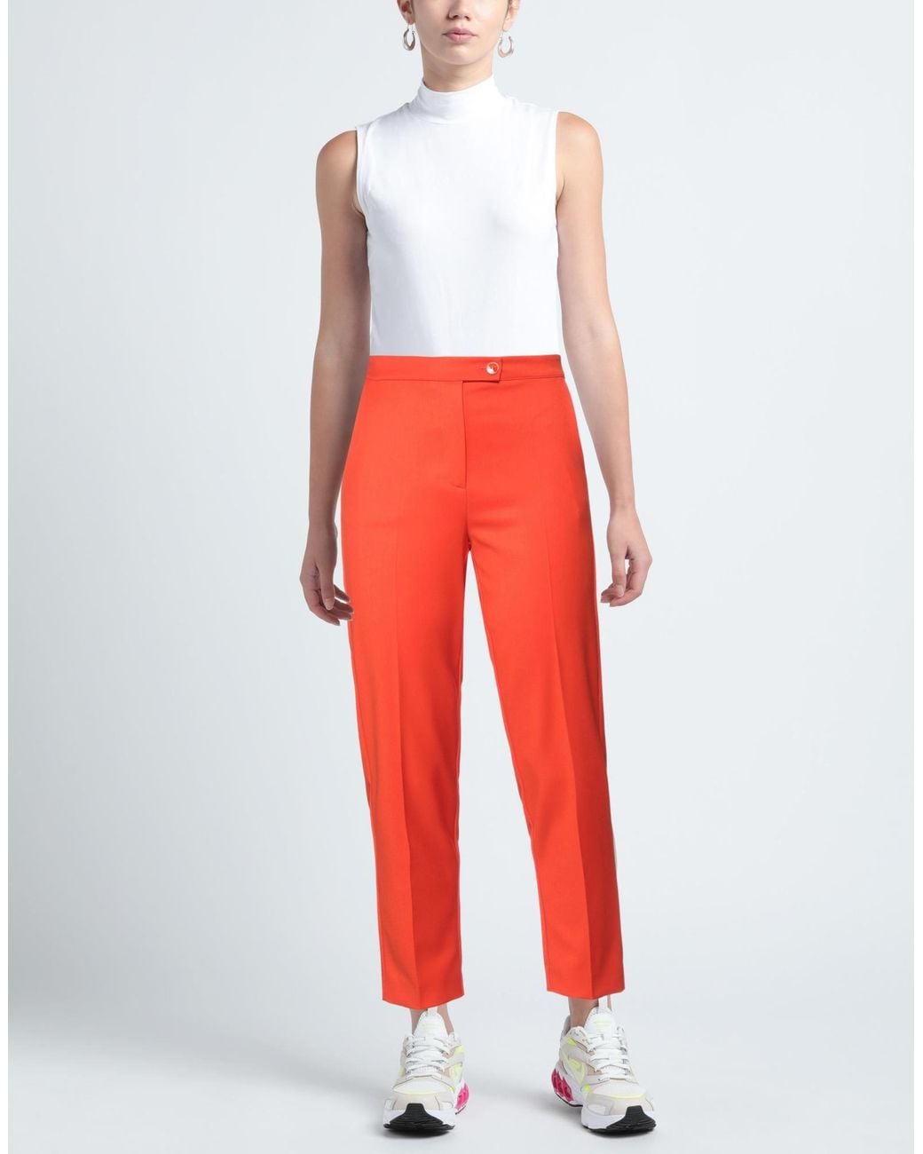 Patrizia Pepe Red Pants
