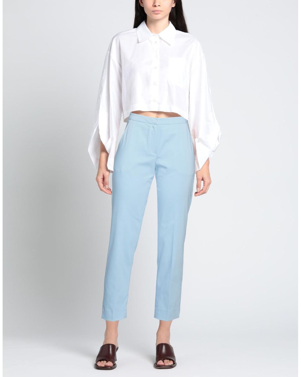 Camicettasnob Blue Trouser