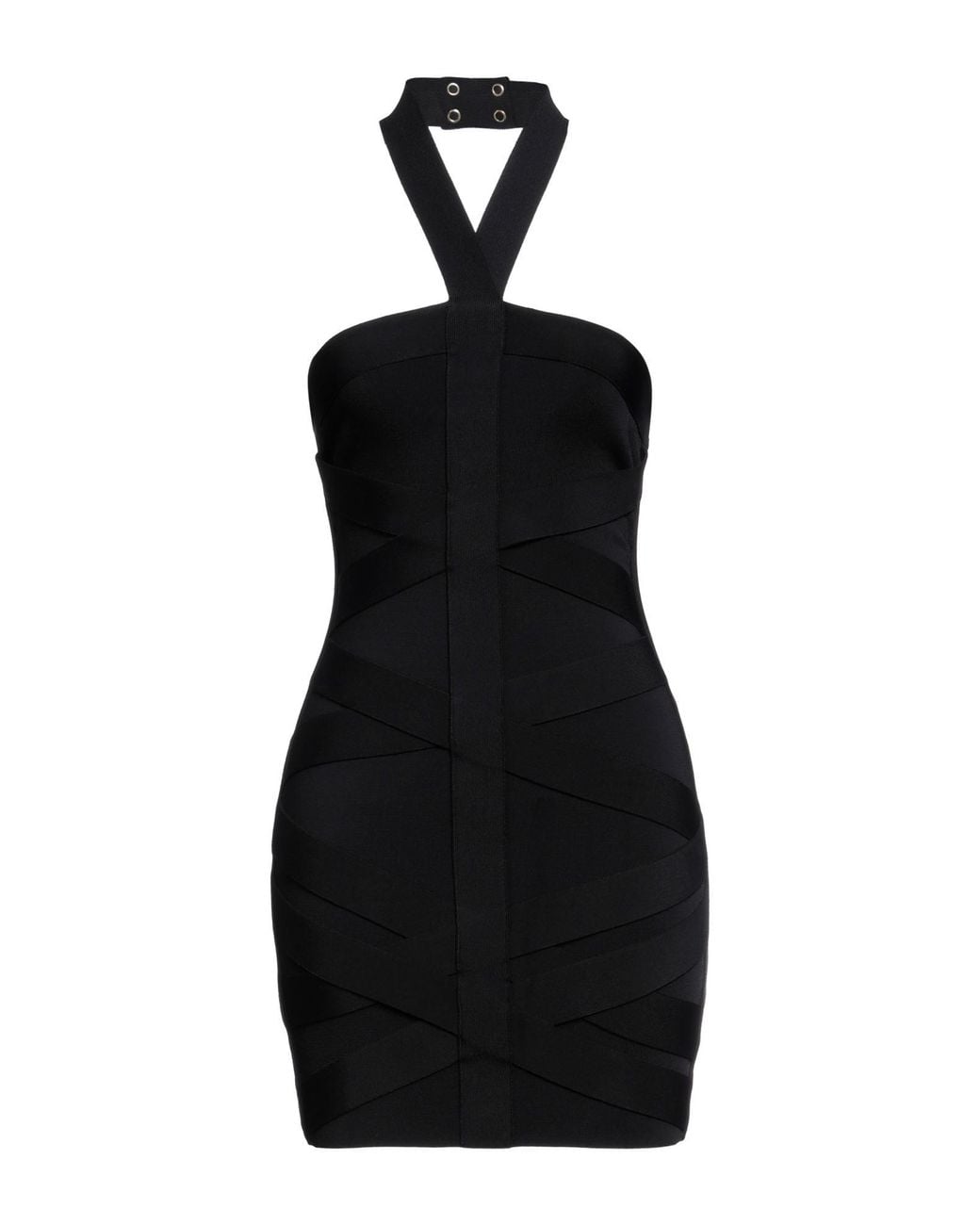 Balmain Black Mini Dress