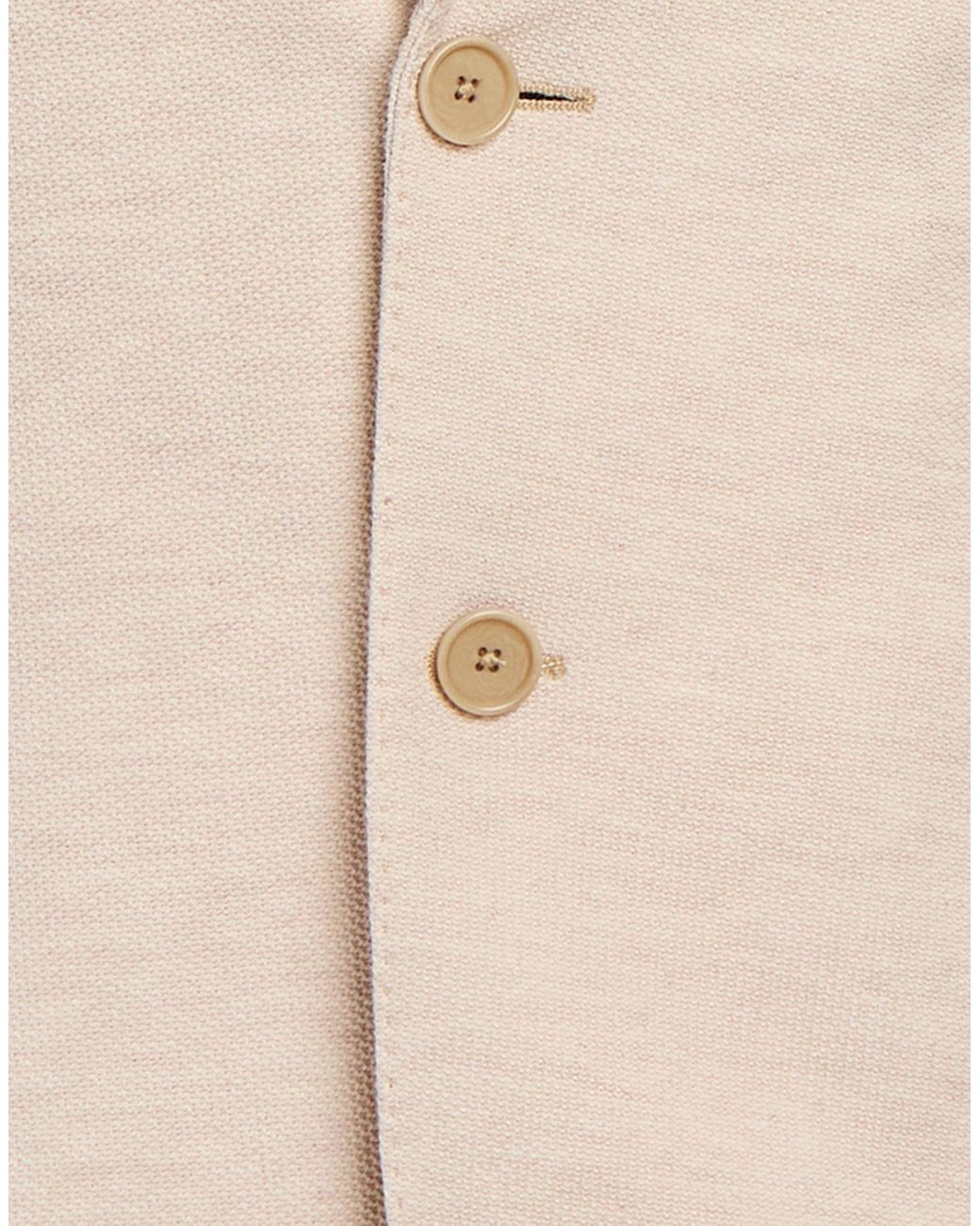 Tommy Hilfiger Natural Blazer Polyester, Cotton for men