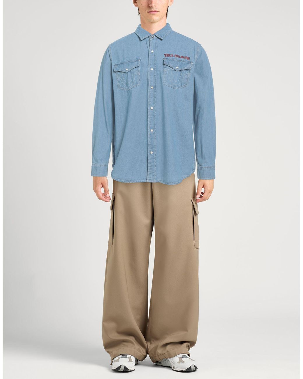 True Religion Blue Shirt for men