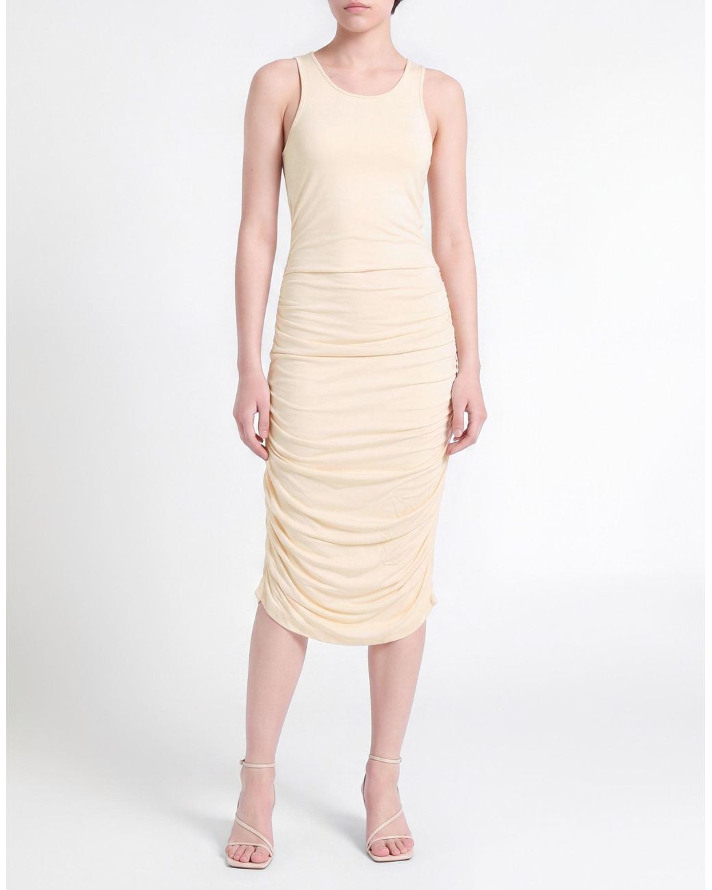 Twinset White Midi Dress