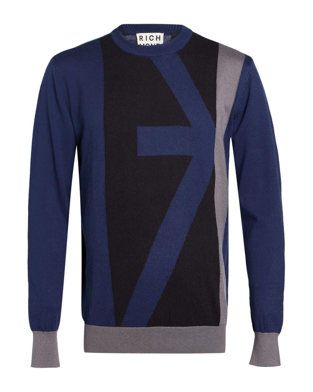 Richmond X Blue Sweaters for men
