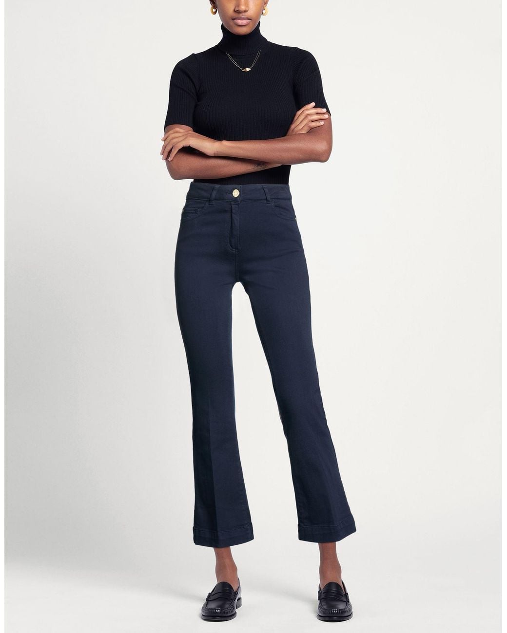 Nenette Blue Midnight Jeans Cotton, Elastomultiester, Elastane