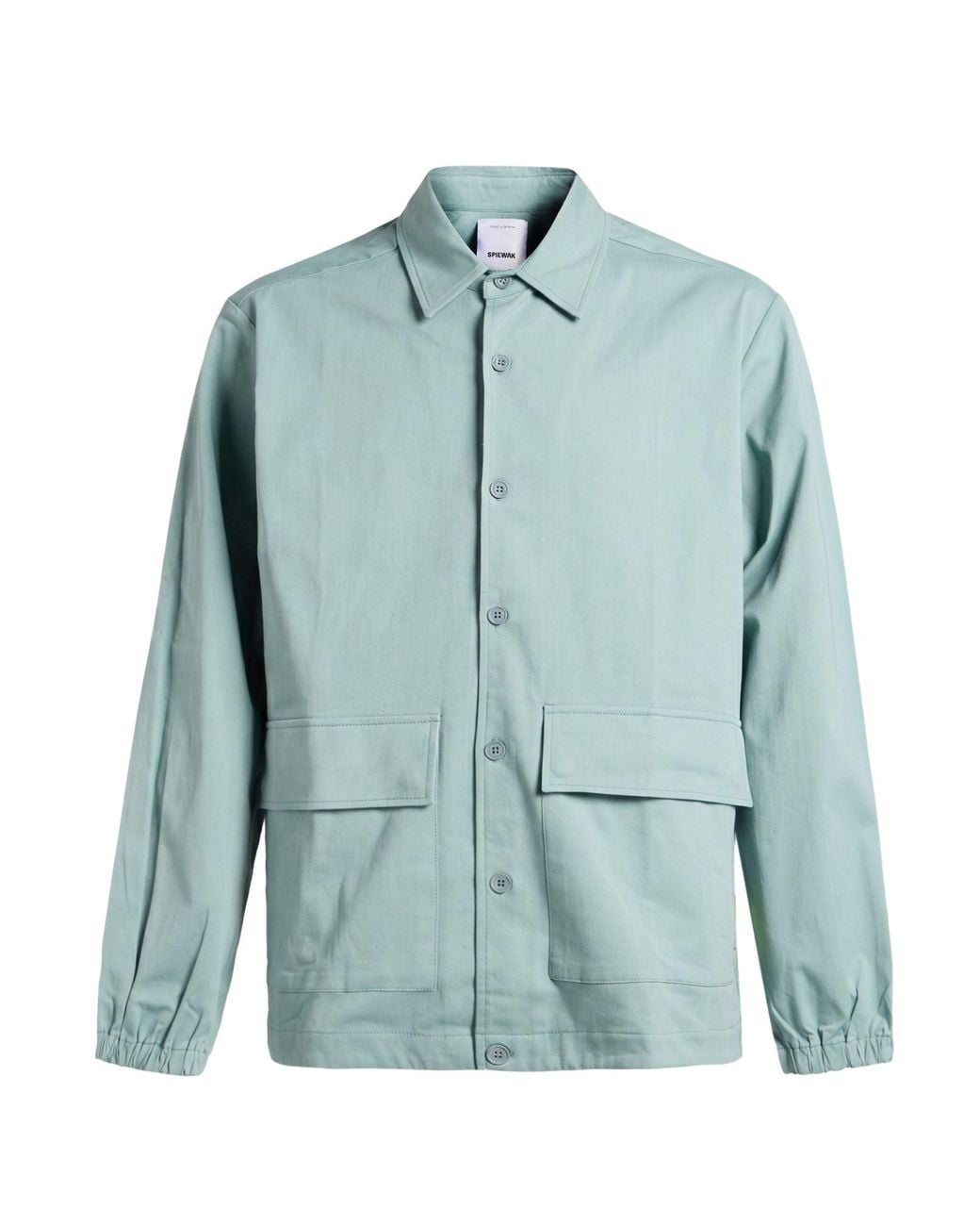 Spiewak Blue Jacket Cotton, Elastane for men