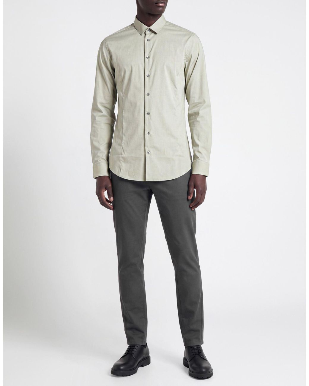 Patrizia Pepe Multicolor Shirt Cotton, Polyamide, Elastane for men