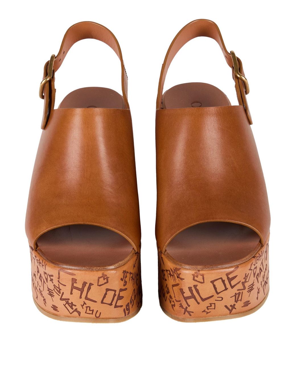 Chloé Brown Sandals