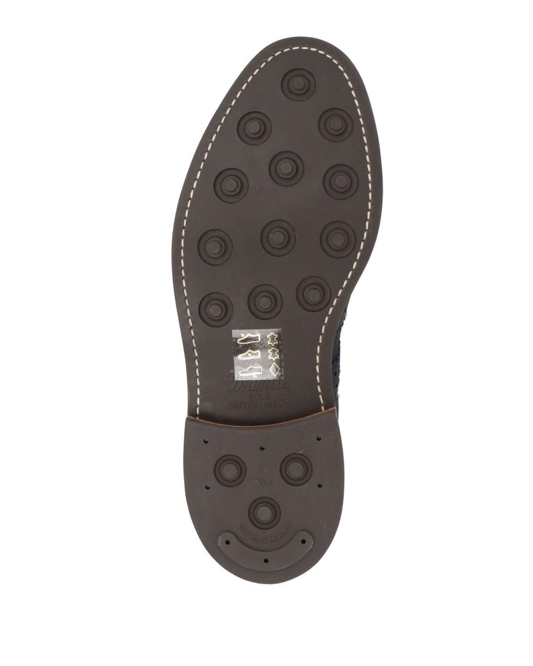 Tricker's Blue Lace-Up Shoes for men