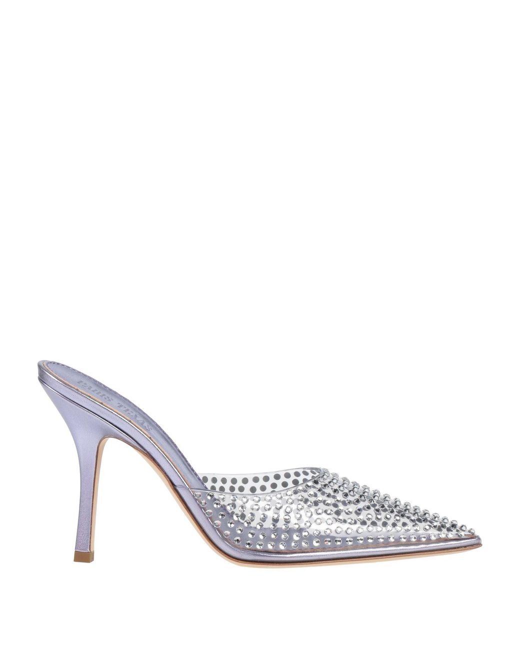 Paris Texas White Mules & Clogs