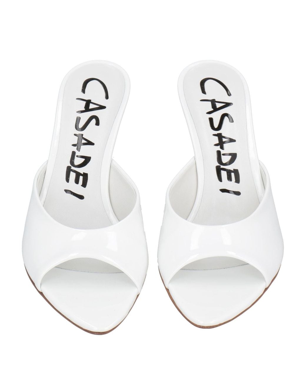 Casadei White Sandals