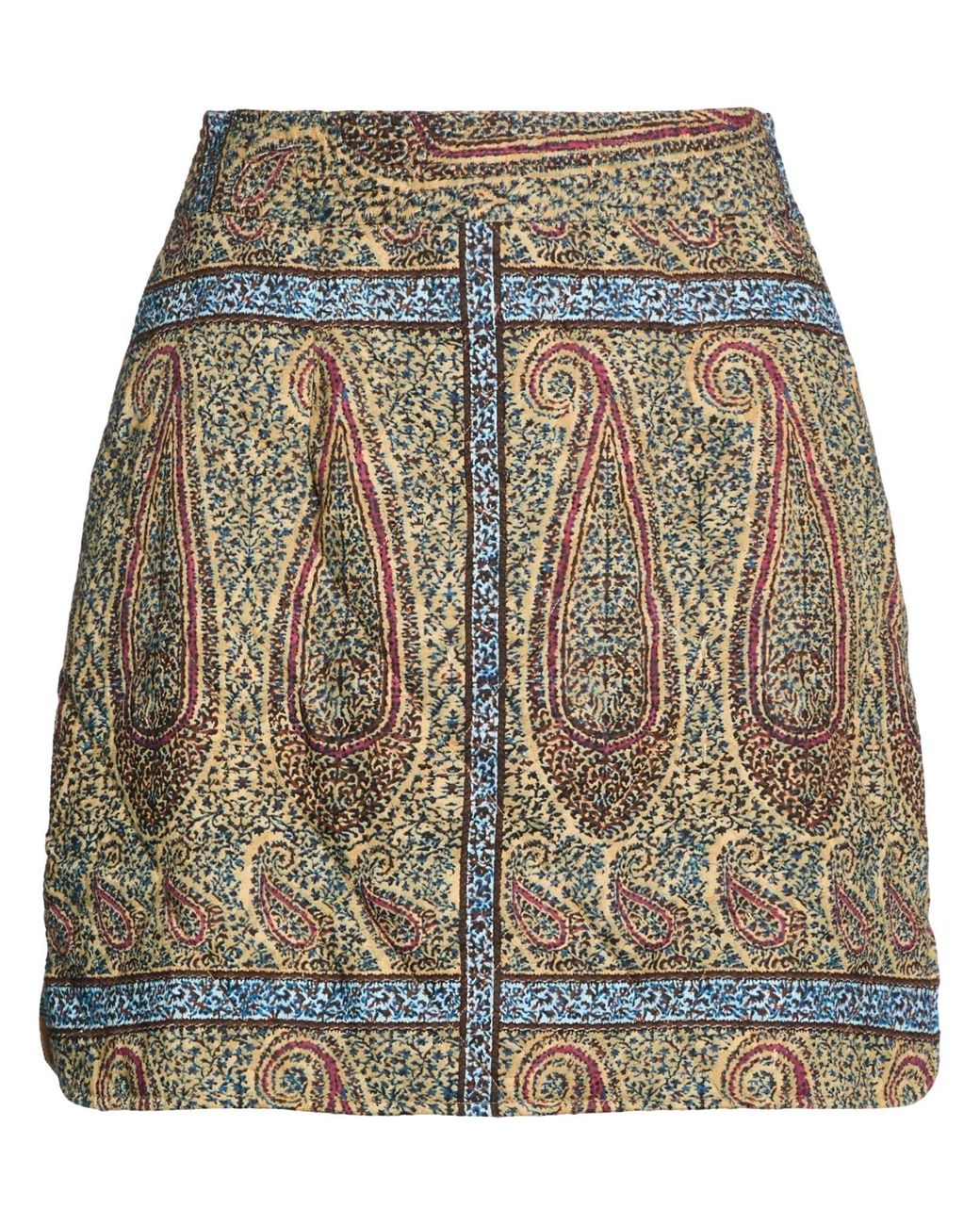 Antik Batik Natural Sand Mini Skirt Cotton