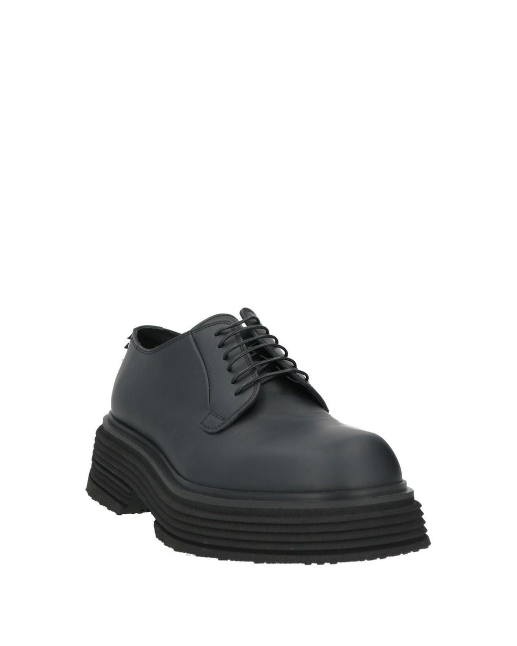 THE ANTIPODE Black Lace-Up Shoes Leather for men