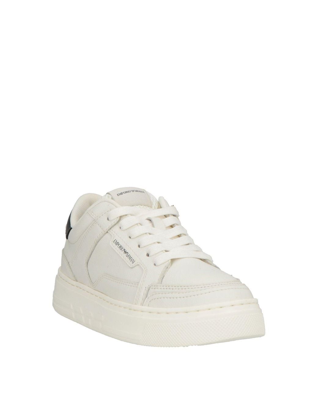 Emporio Armani White Trainers