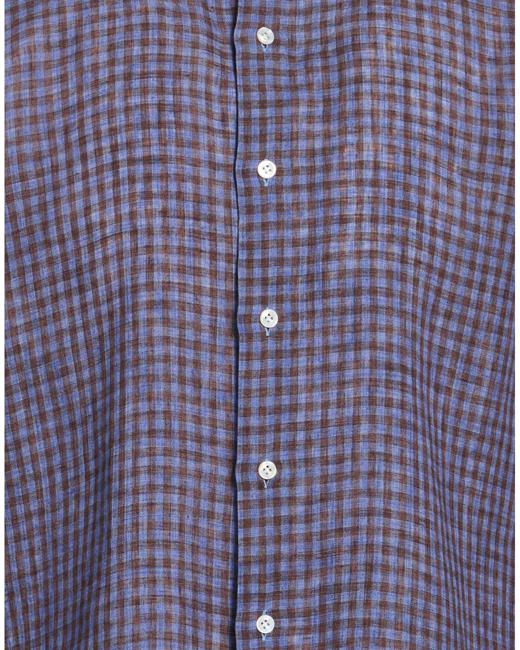 Mazzarelli Blue Shirt for men