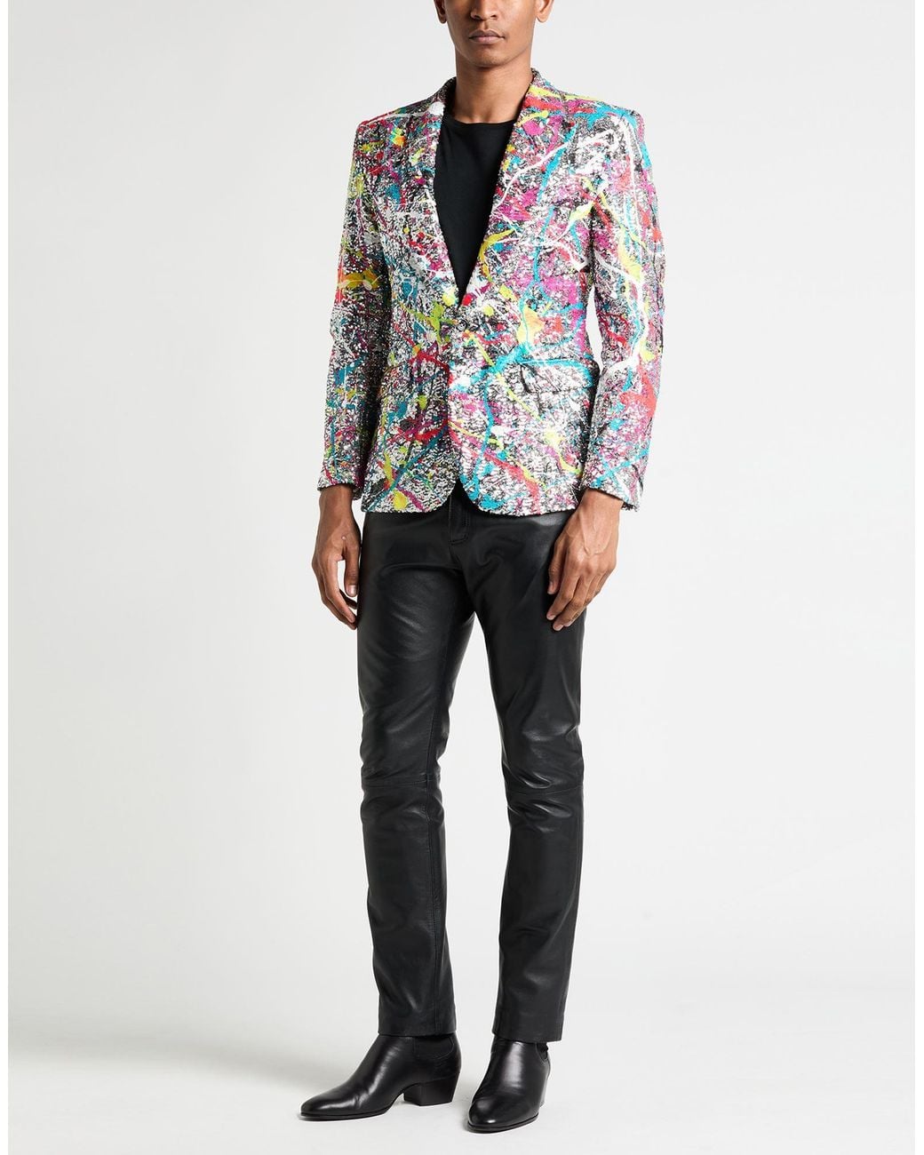 Dolce & Gabbana Metallic Blazers for men