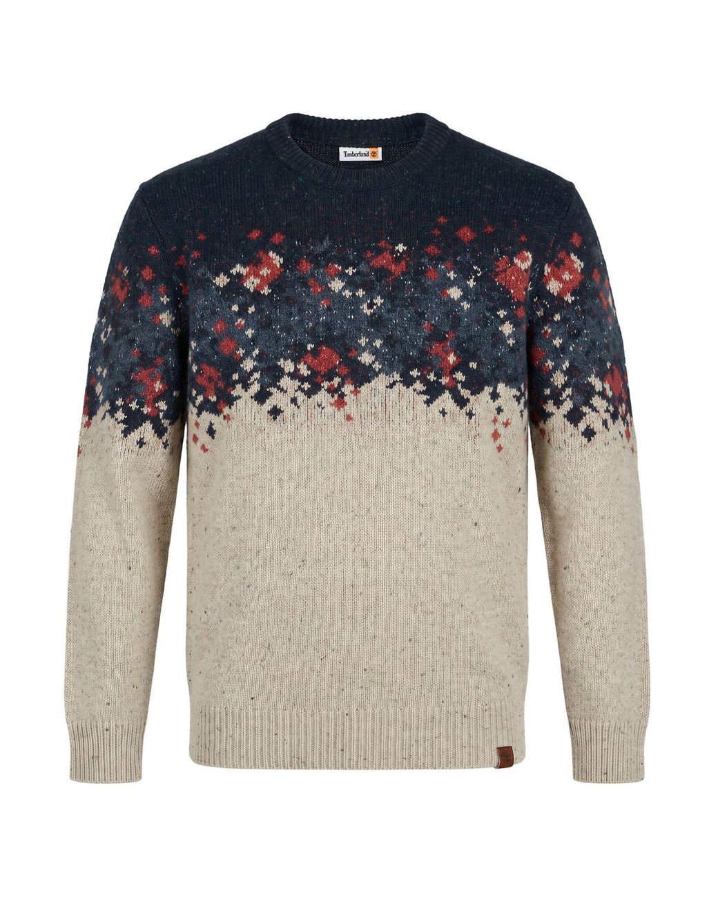Timberland Blue Sweater Wool, Polyamide, Viscose for men