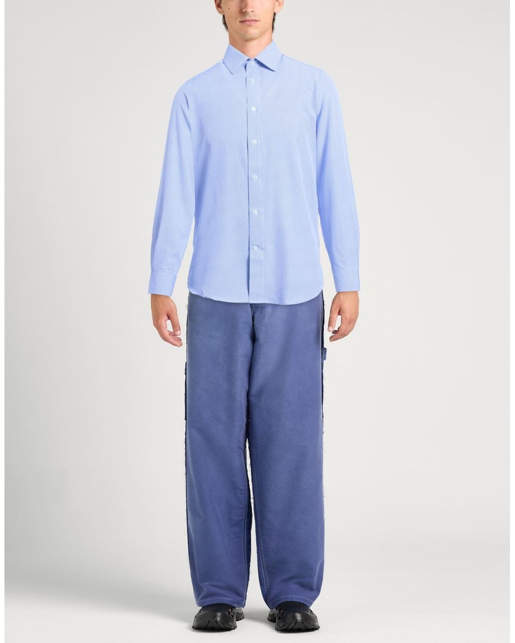 Scotch & Soda Blue Shirts for men