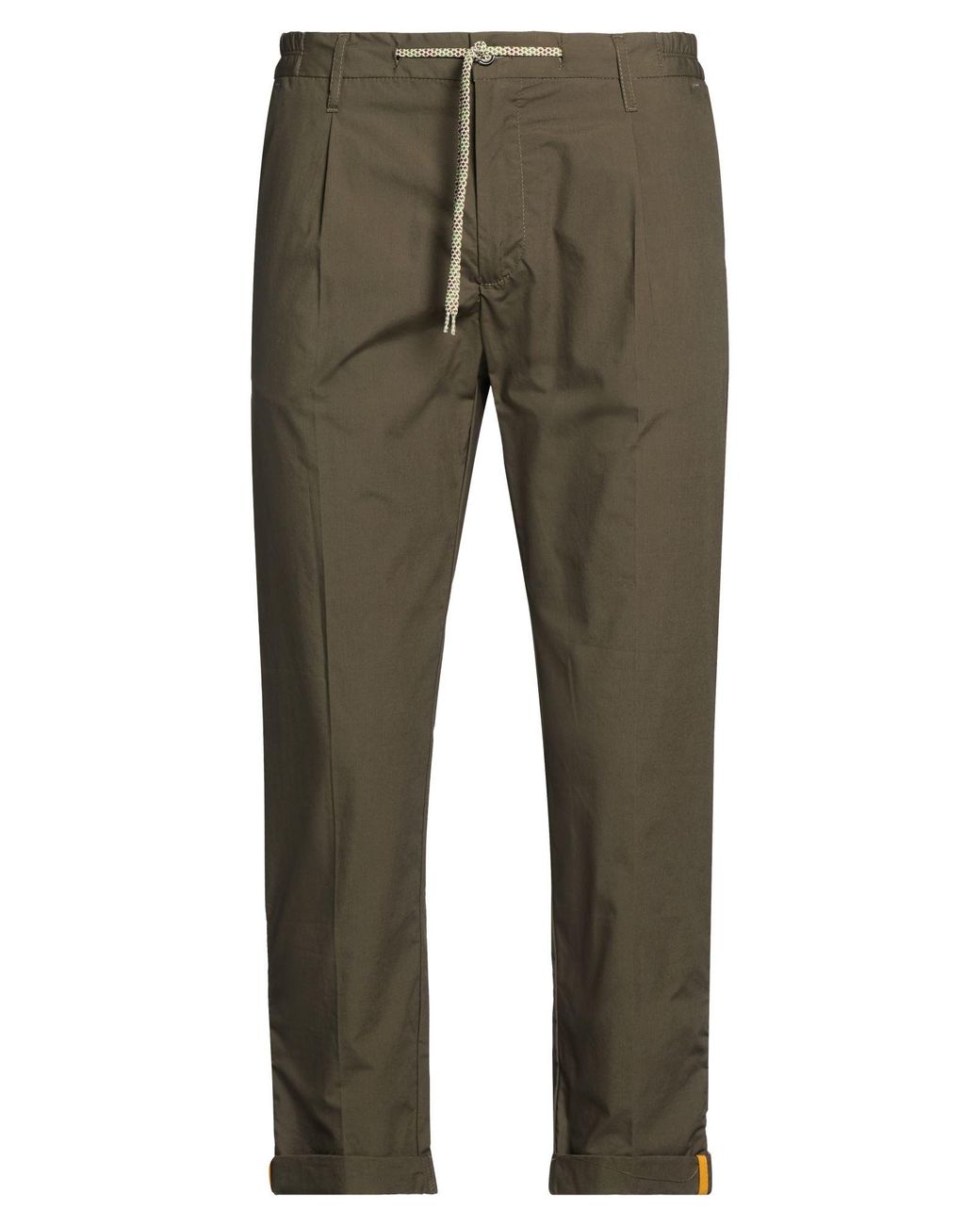 Daniele Alessandrini Gray Trouser for men