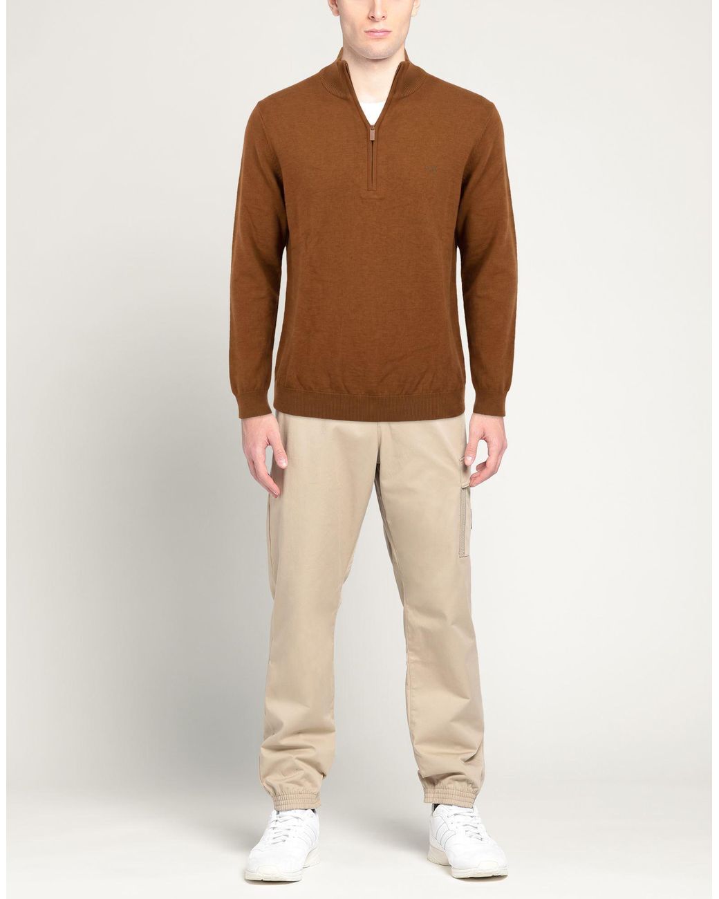 Sun 68 Brown Jumper for men