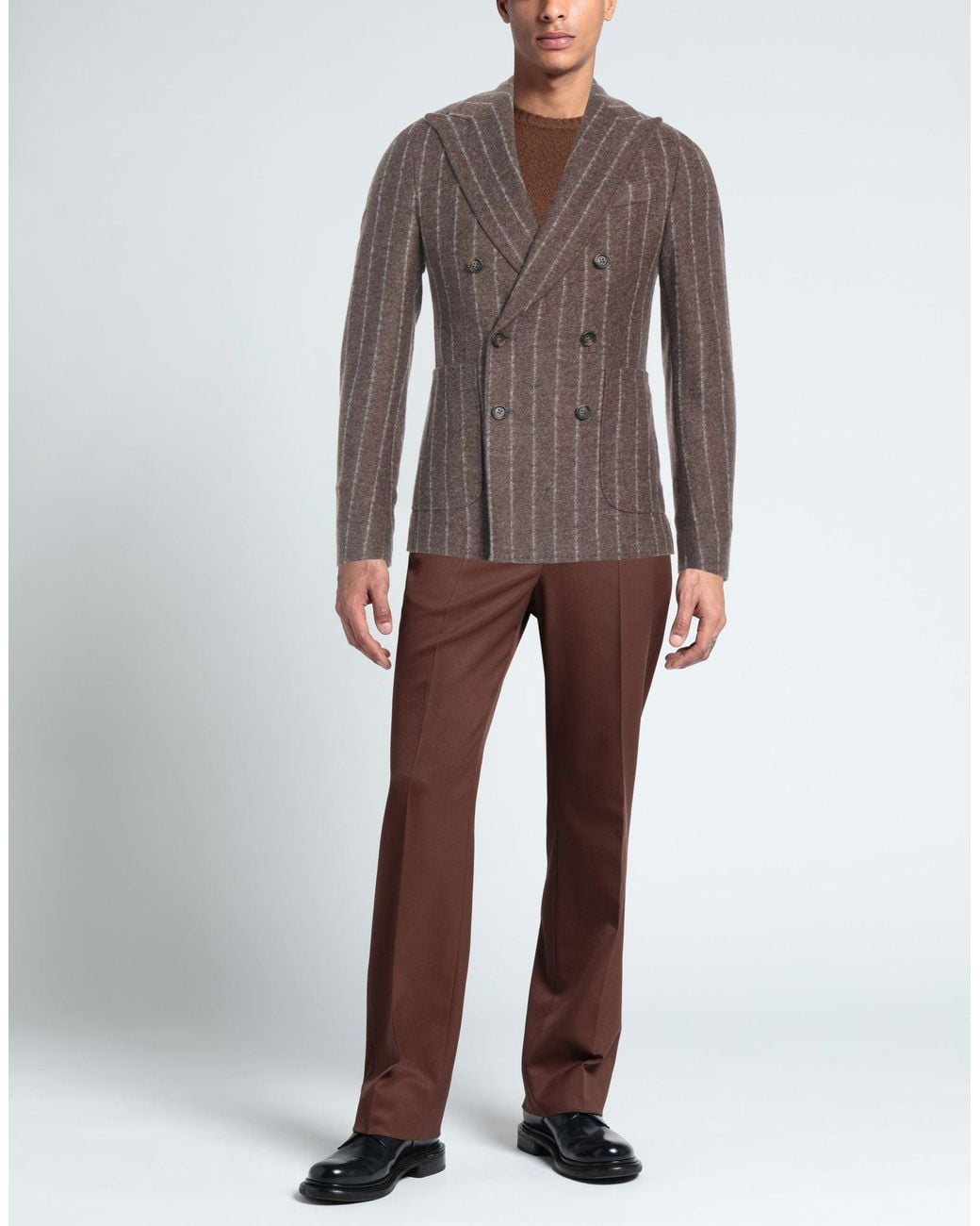 Manuel Ritz Brown Blazer for men