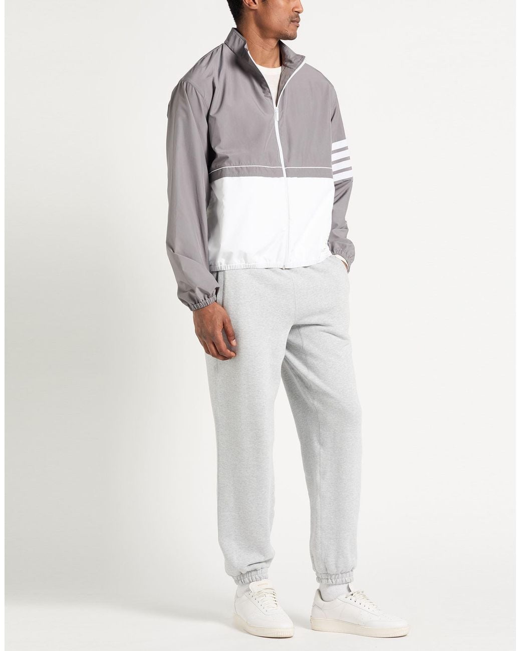 Thom Browne Gray Jacket Polyester for men