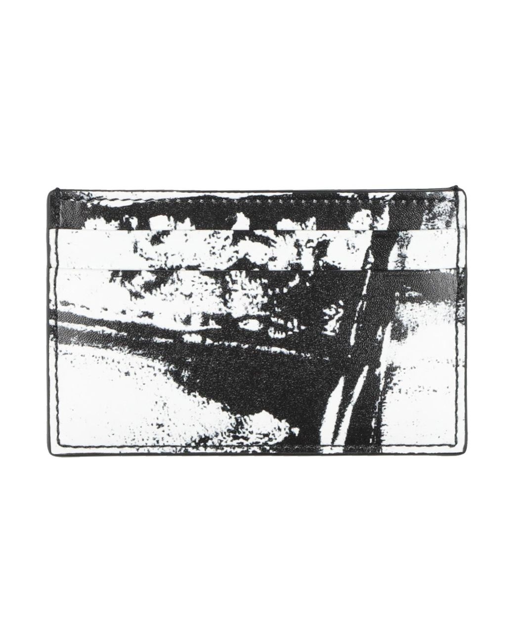 McQueen Metallic Cardholder Leather for men