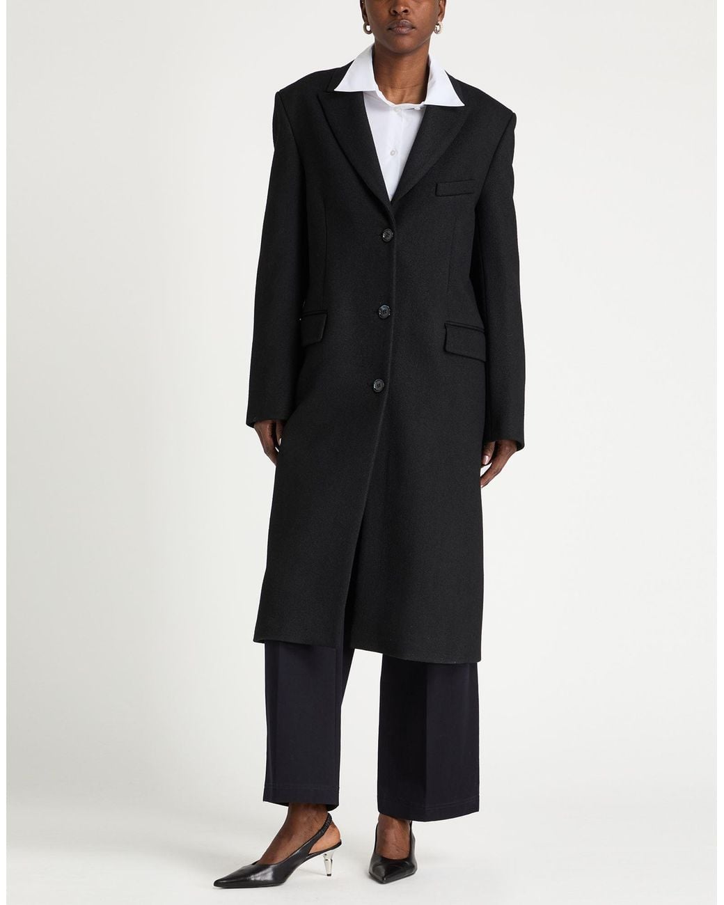 Abrigo Acne de color Black