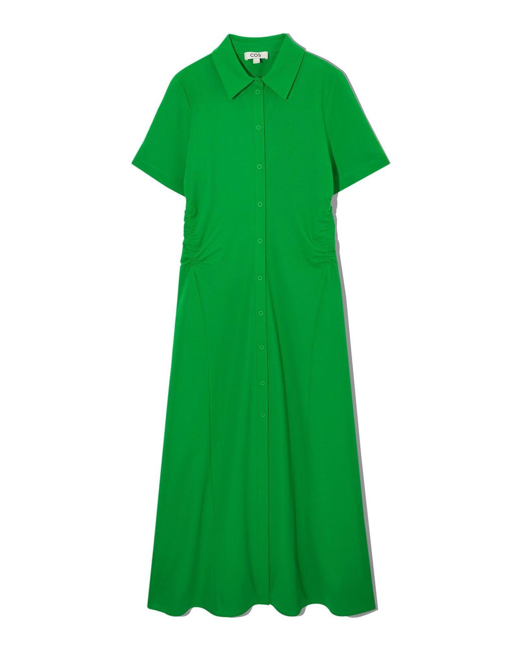 green emerald velvet dress Womens Kerala Green Sapodilla Shirt Dress – LOVE BRAND & Co main image 0