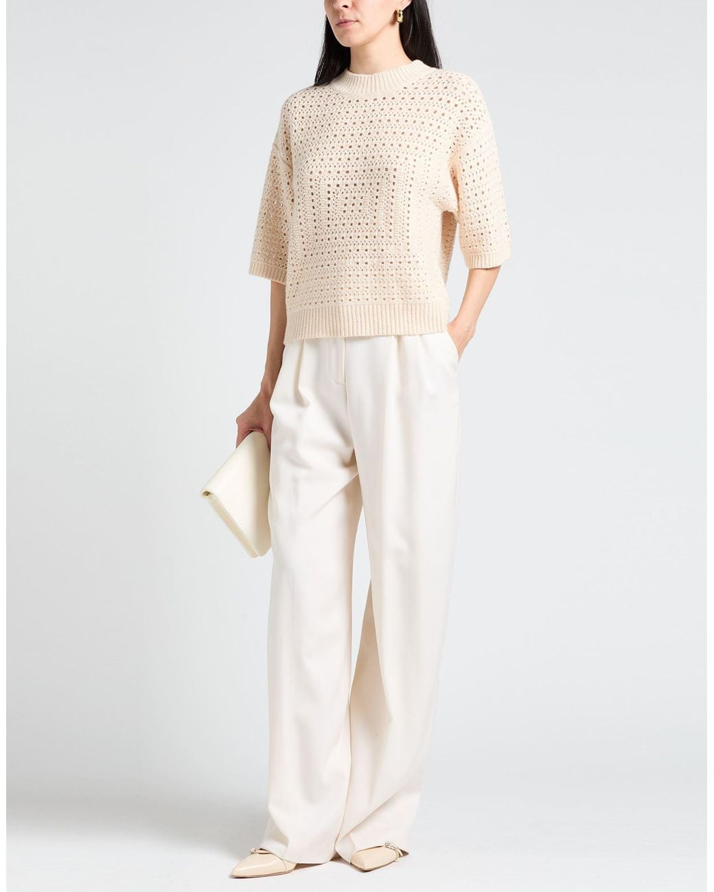 Alpha Studio Natural Pullover