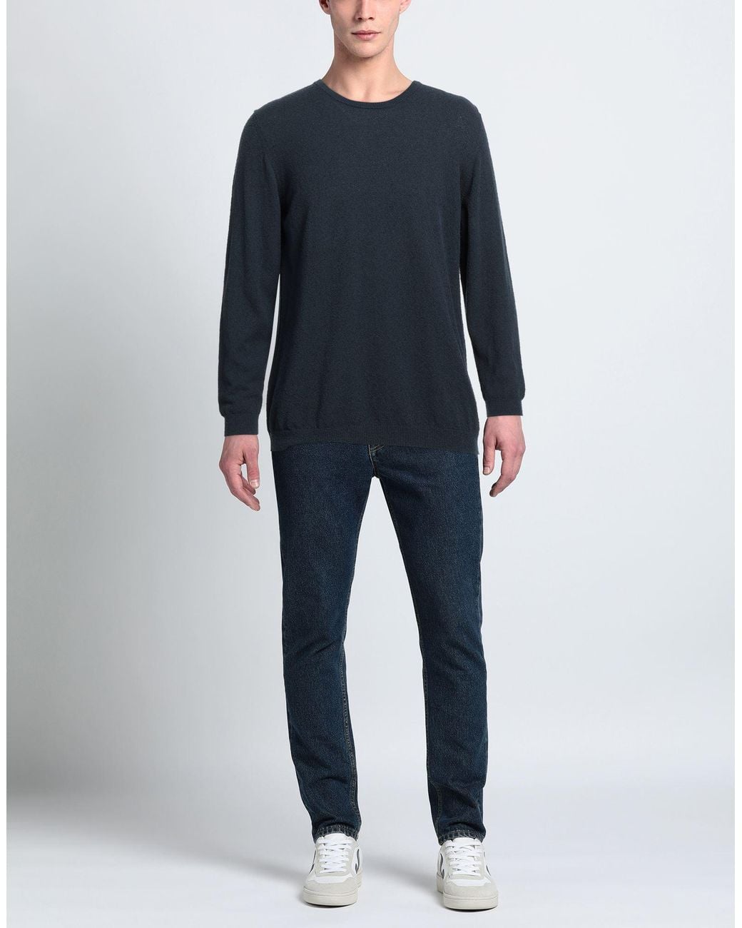Pullover Roberto Collina pour homme en coloris Blue