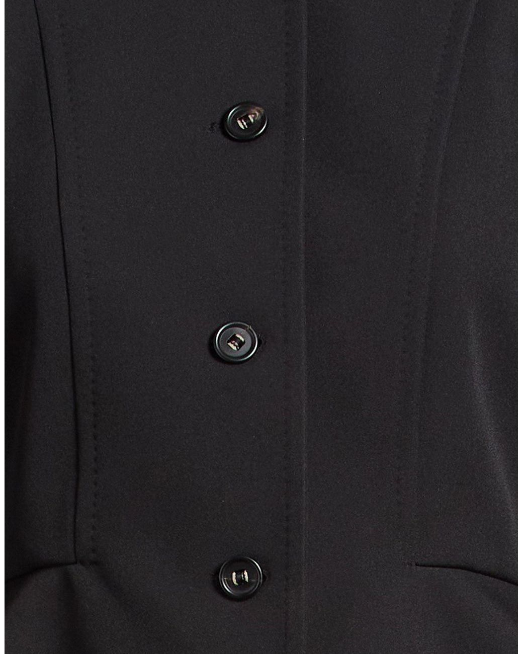 Max Mara Black Jacket Polyester, Elastane