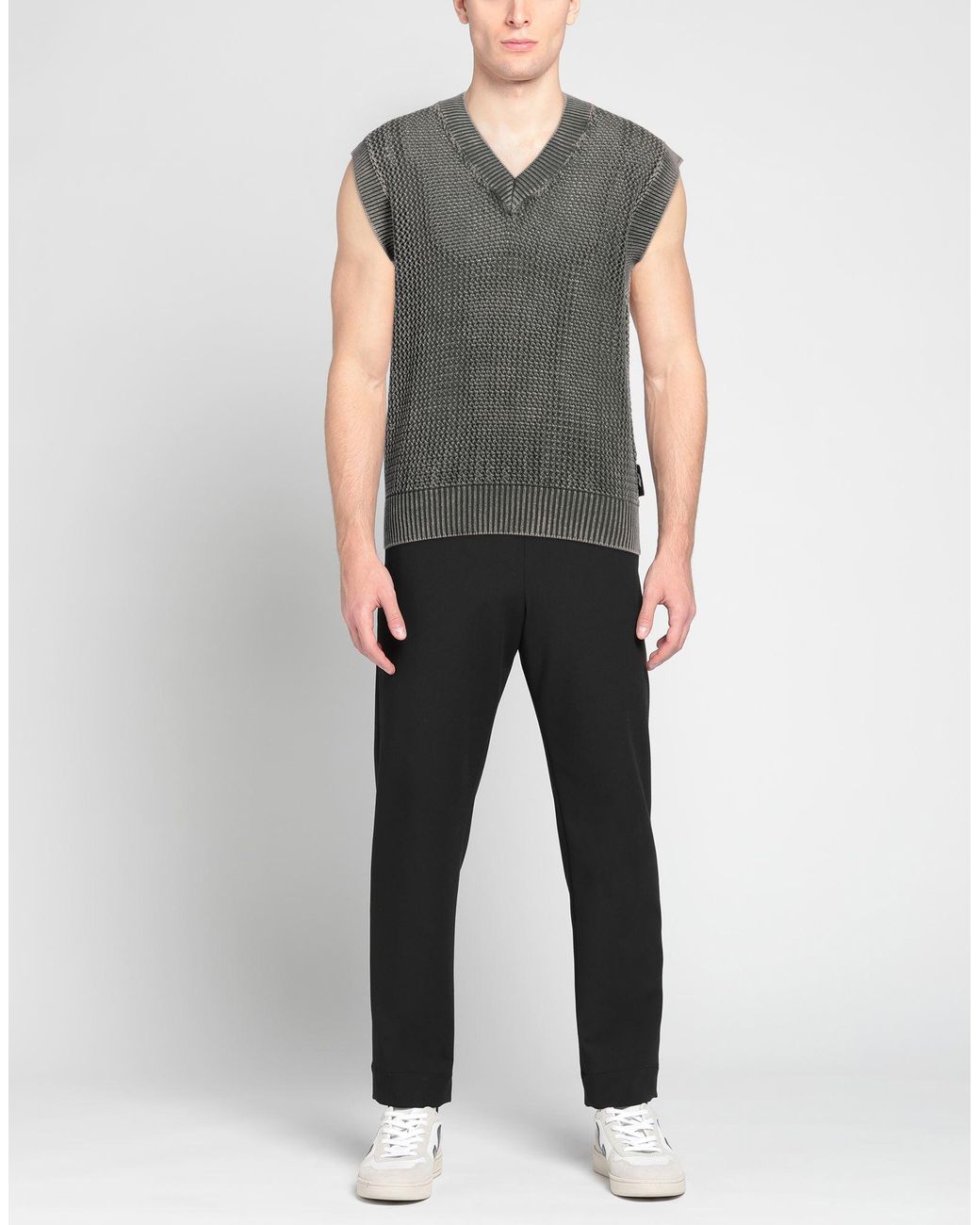 MSGM Gray Jumper for men
