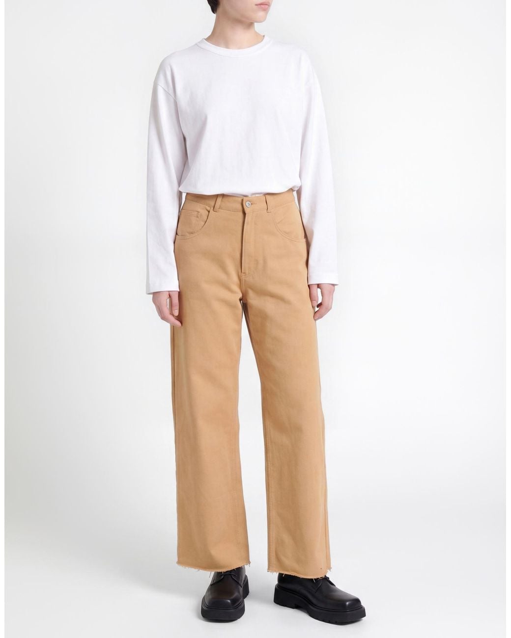 MM6 by Maison Margiela Natural Trouser