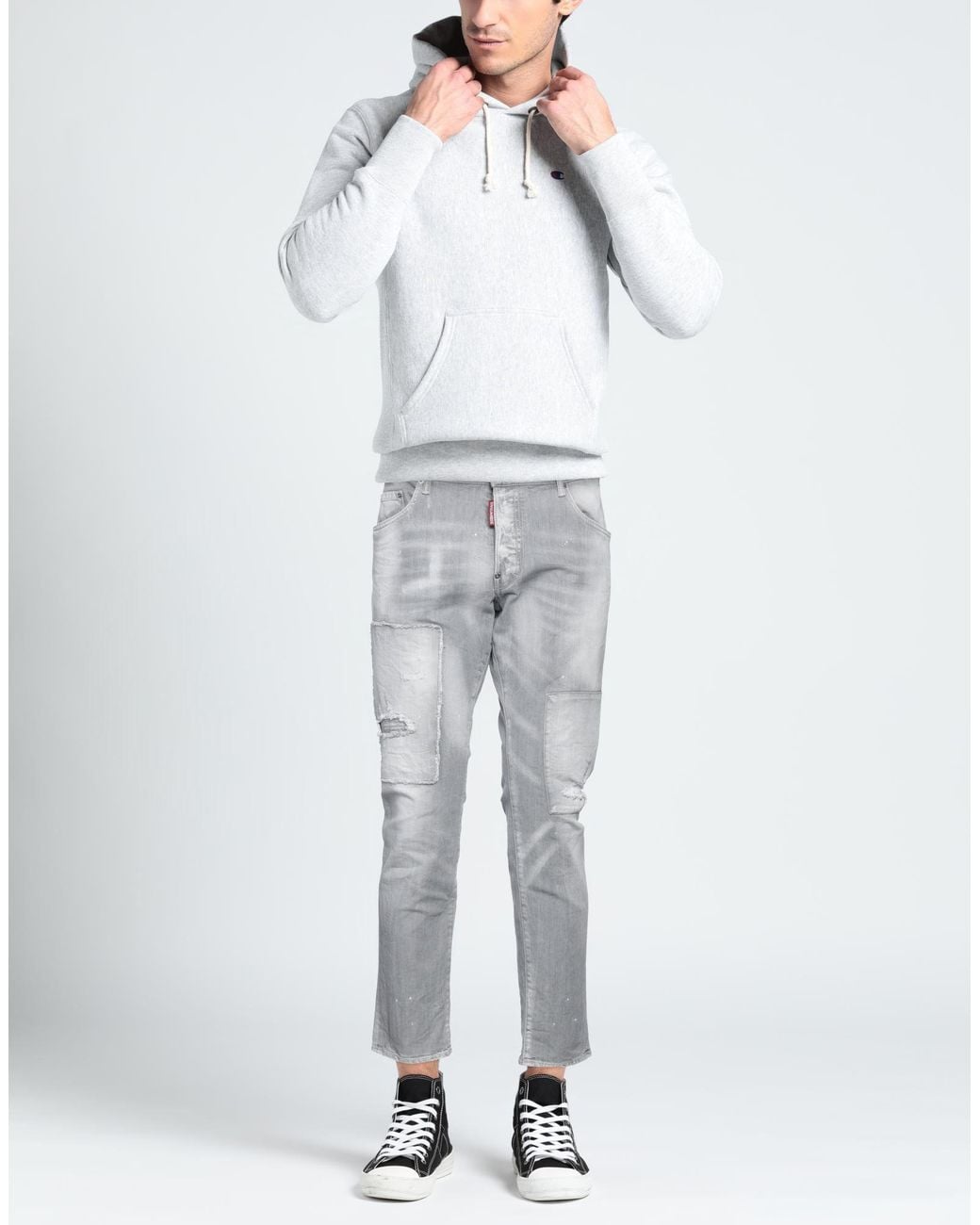 DSquared² Gray Jeans for men