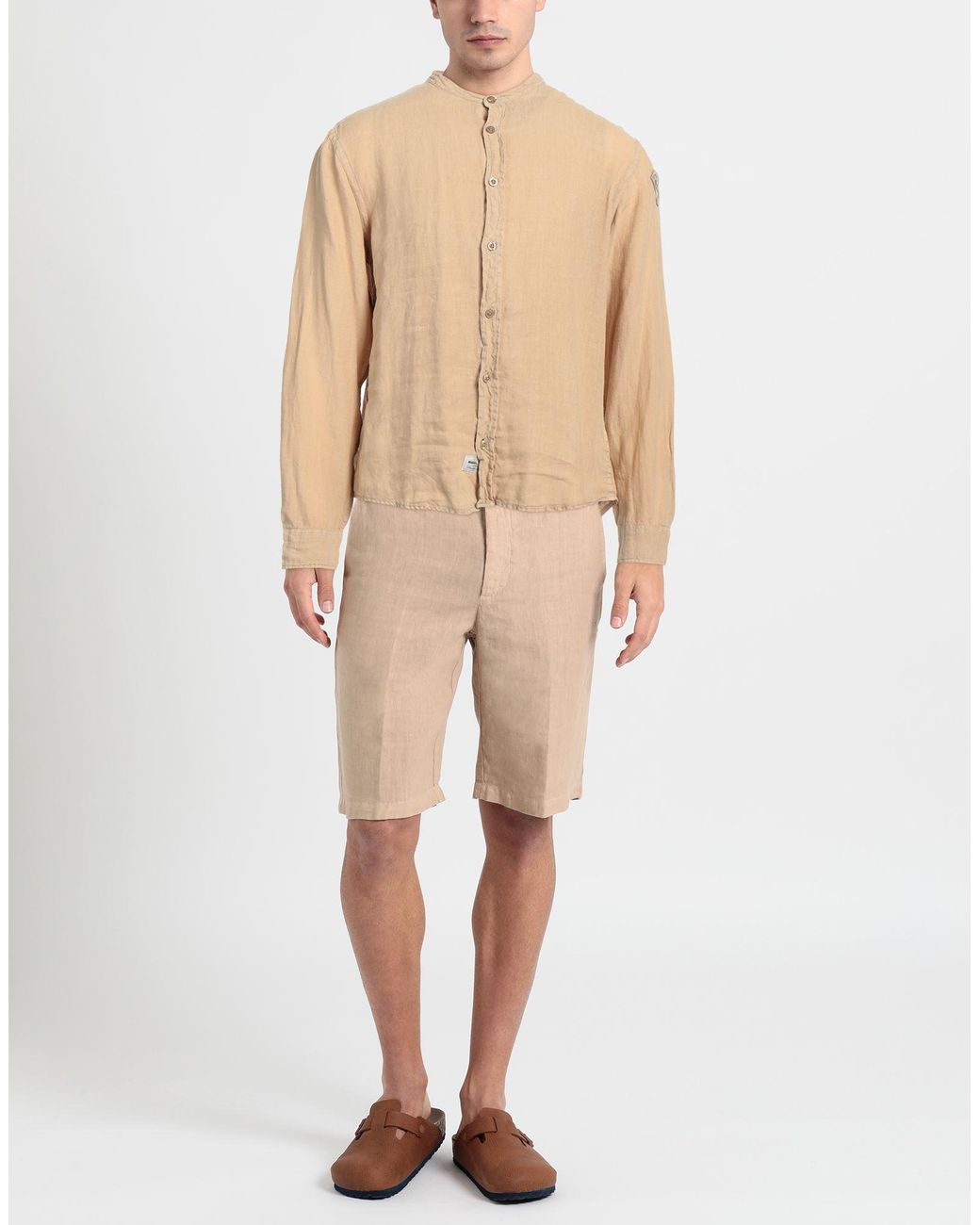 Blauer Hemd in Natural für Herren