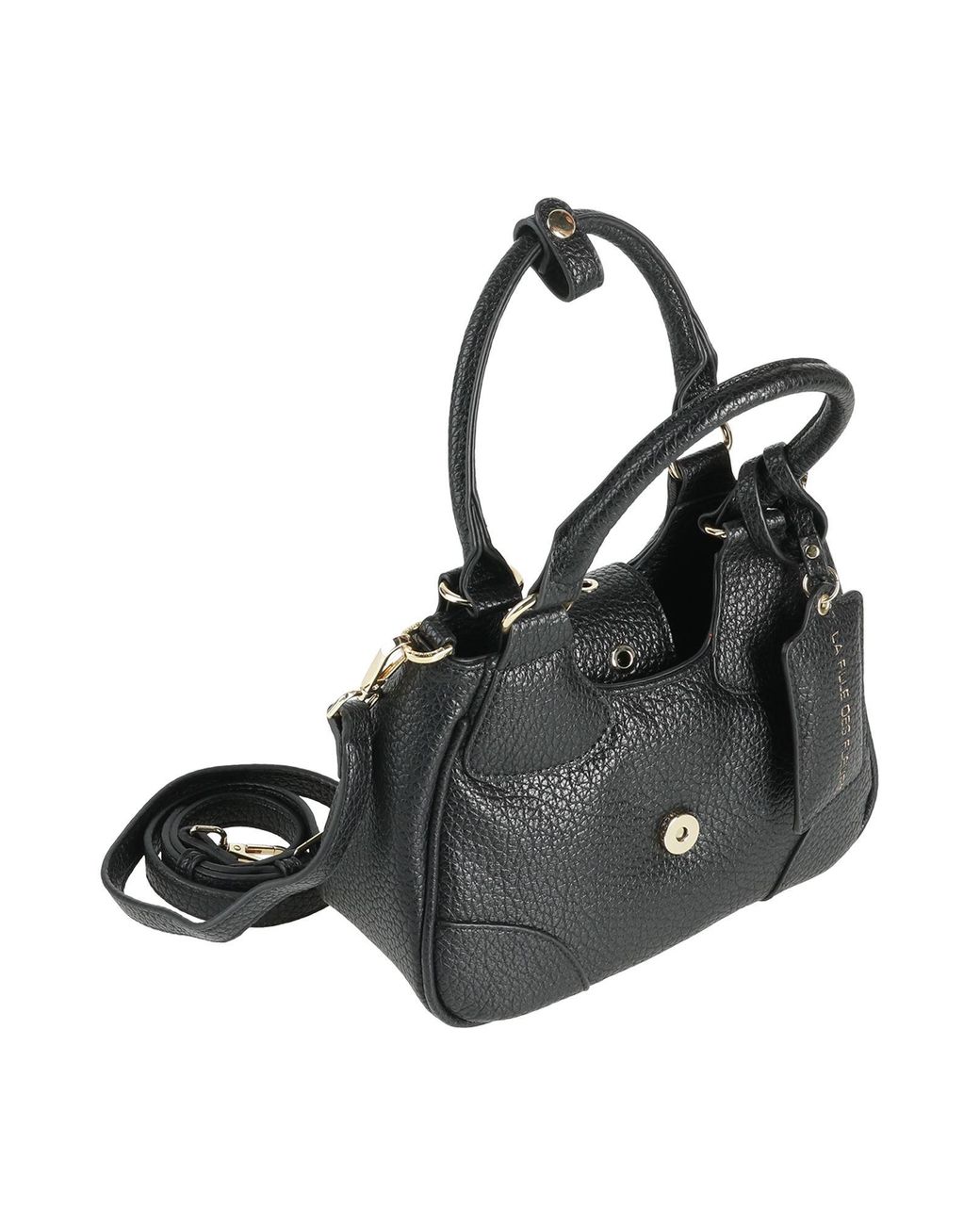 La Fille Des Fleurs Black Handbags