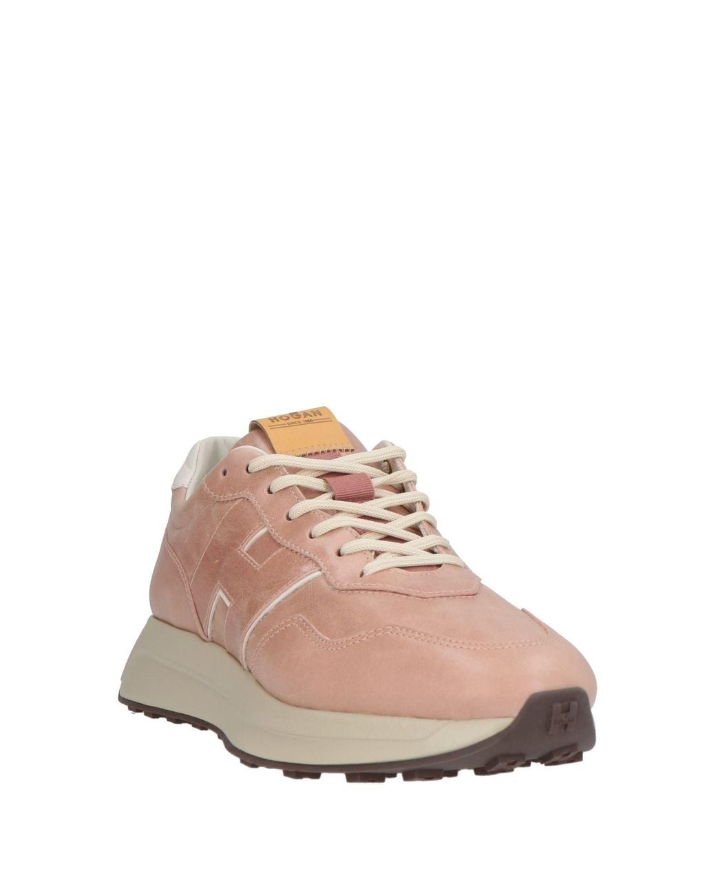 Hogan Pink Blush Sneakers Leather