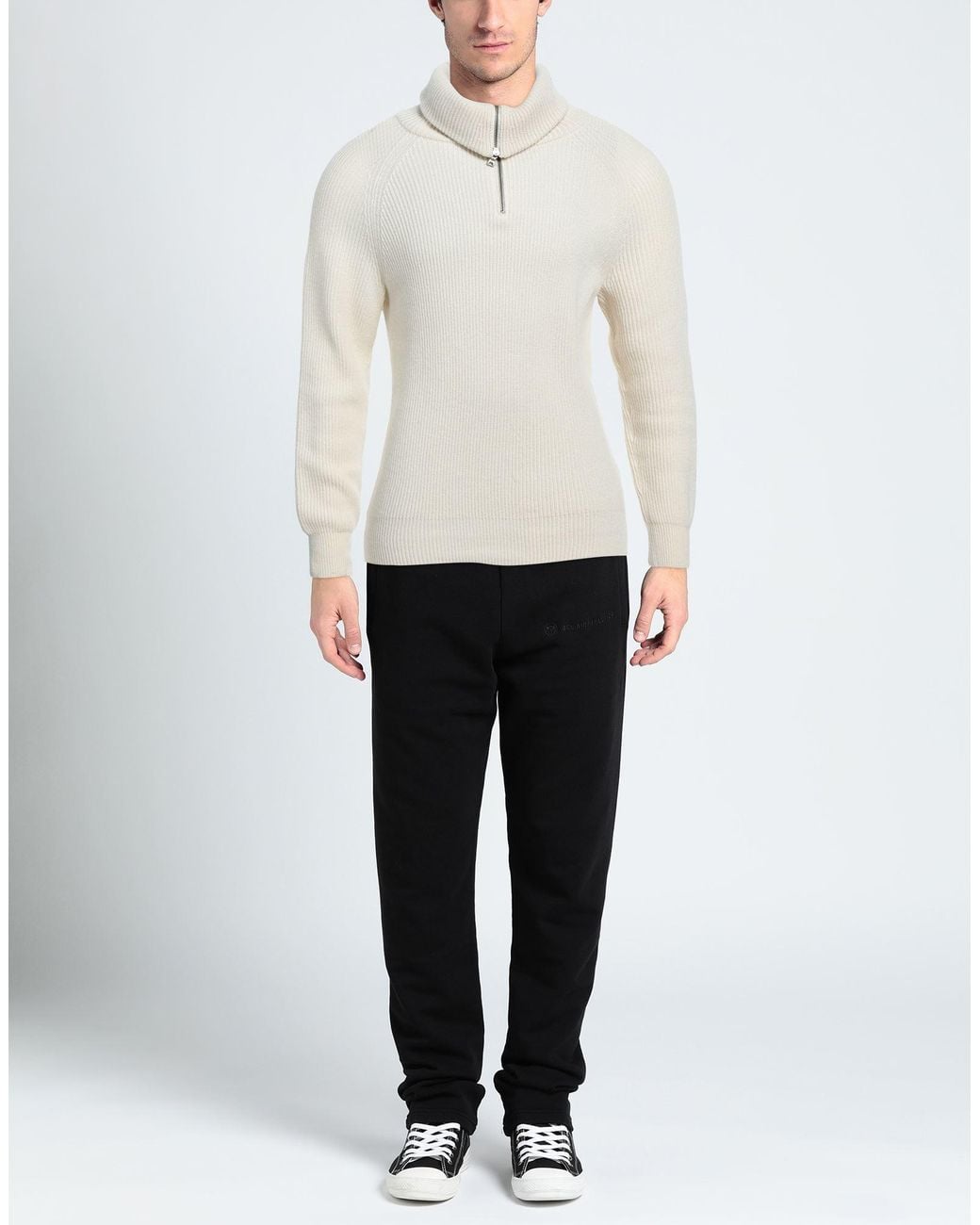 Ballantyne White Turtleneck for men