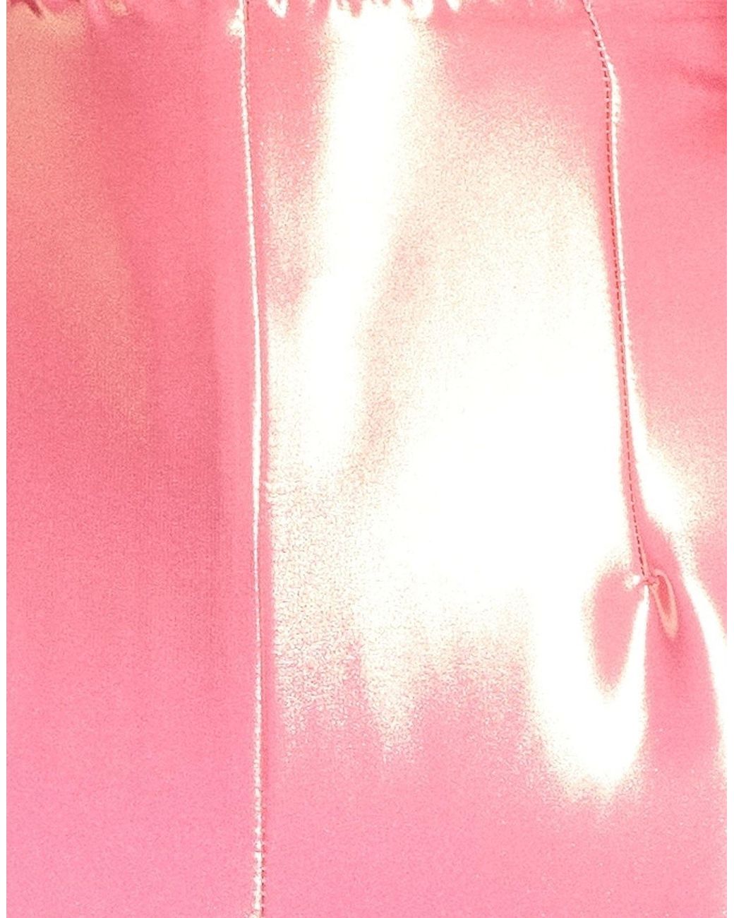 Patrizia Pepe Pink Pants Polyester, Elastane