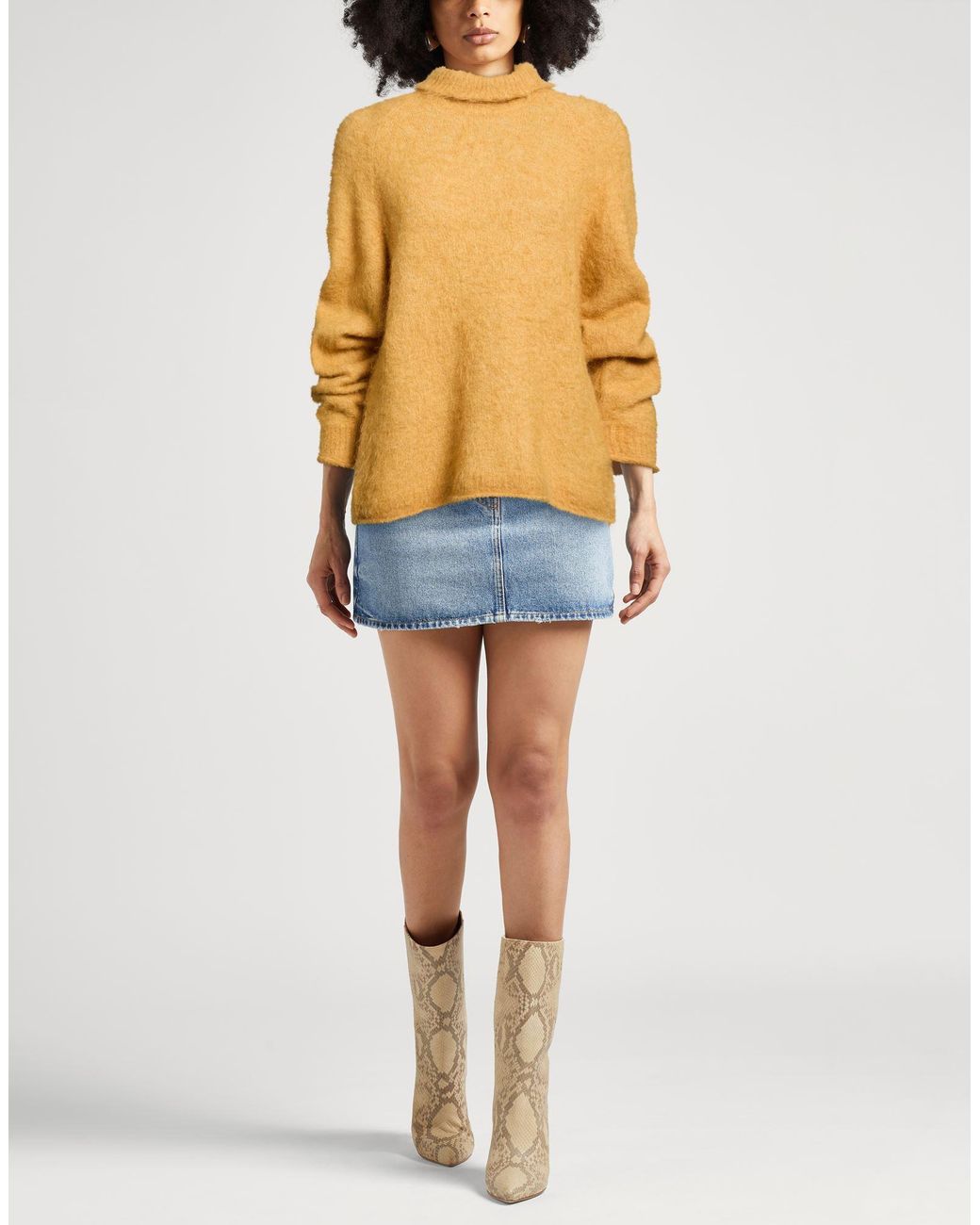 American Vintage Yellow Turtlenecks