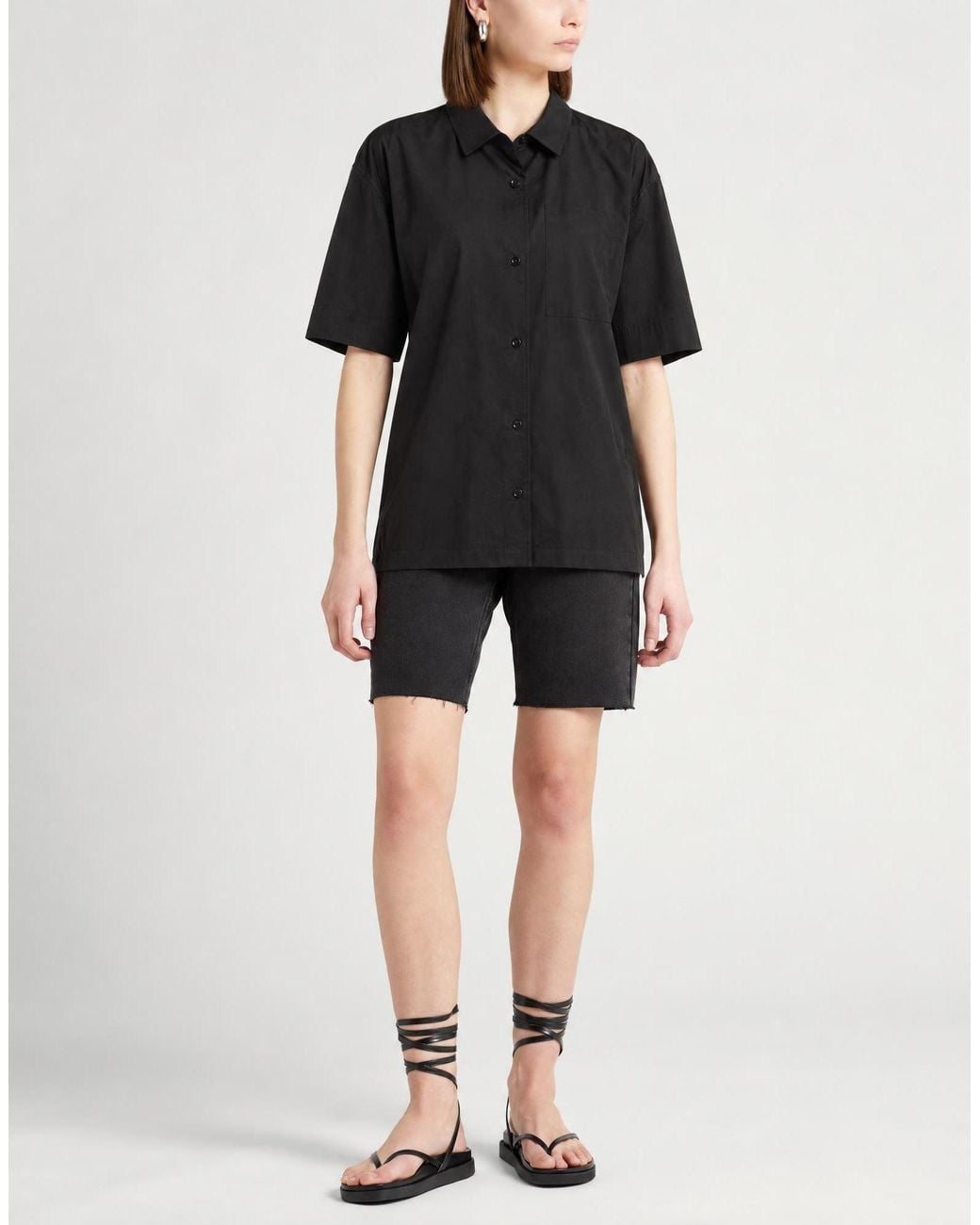 Jil Sander Black Hemd