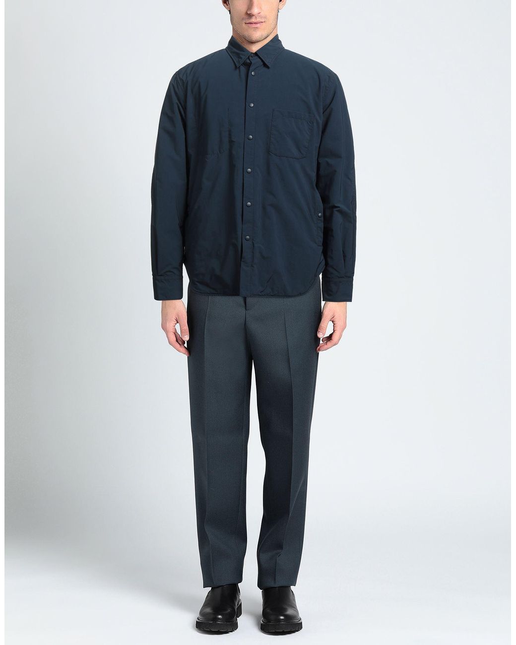 Aspesi Blue Shirt for men