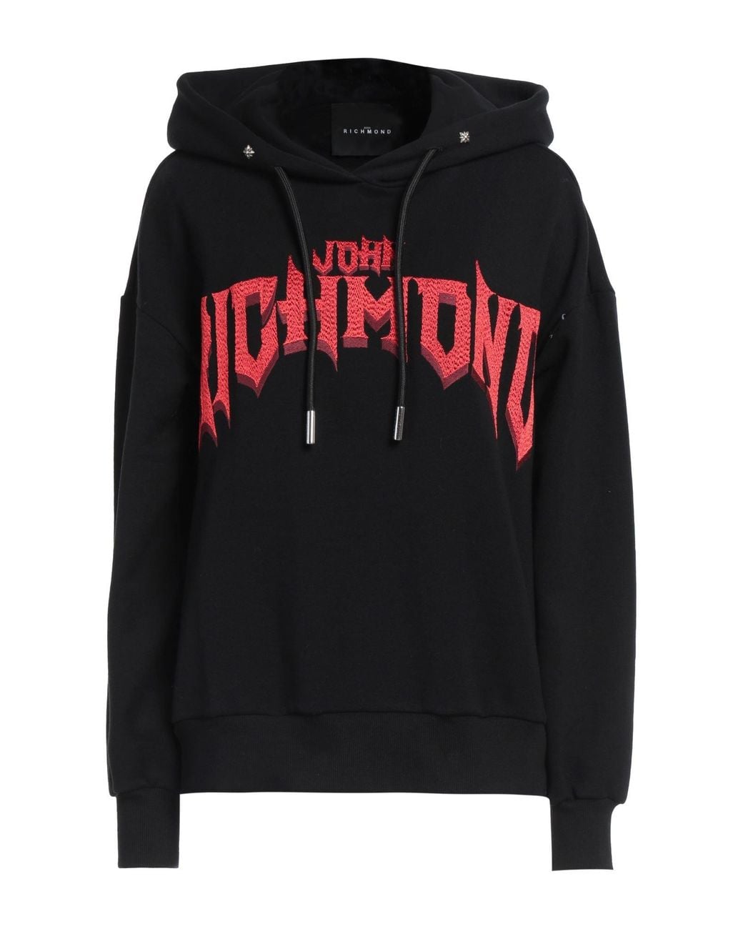 John Richmond Black Sweatshirt Cotton