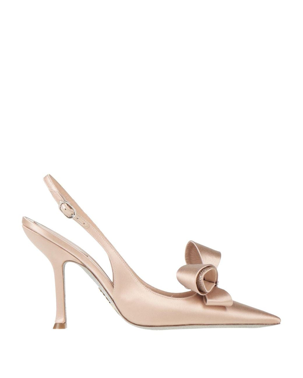 Rene Caovilla Pink Blush Pumps Textile Fibers