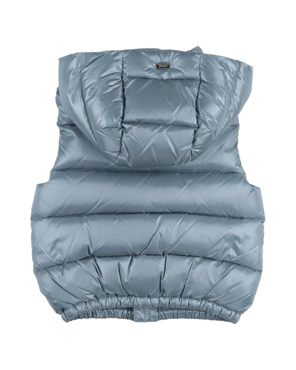 Herno Blue Pastel Vest Polyamide, Polyester