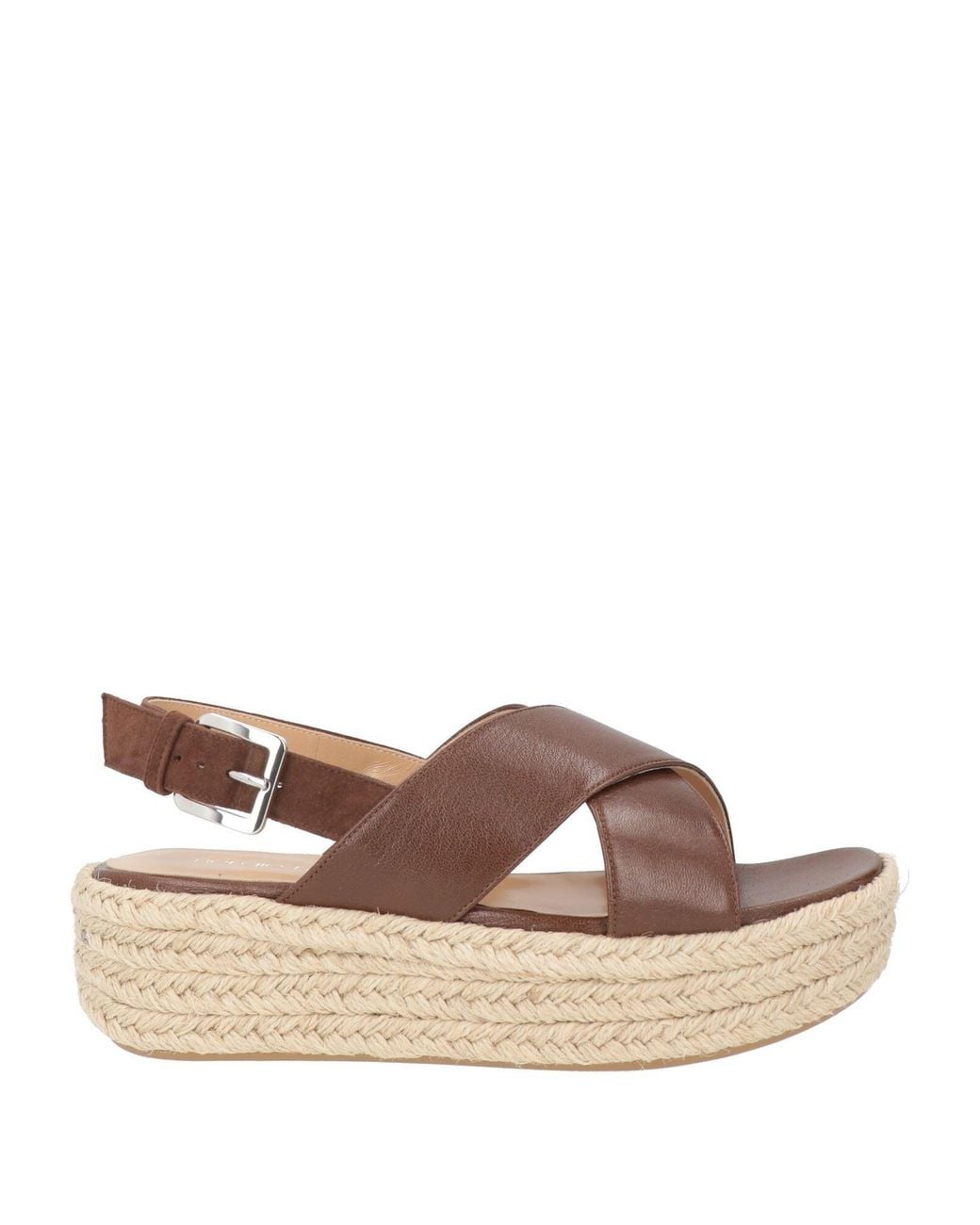 Sergio Rossi Brown Espadrilles Leather