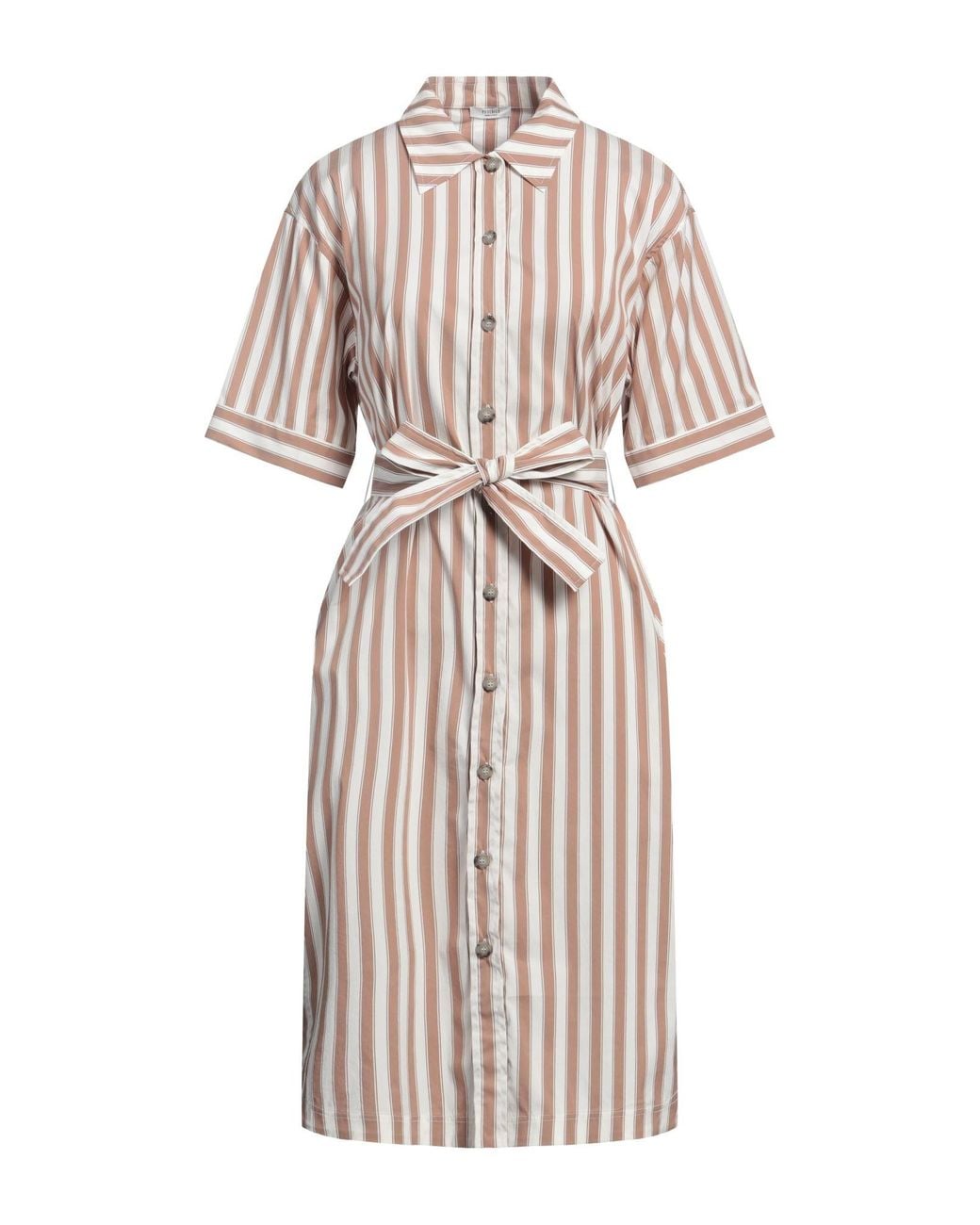 Peserico White Midi Dress