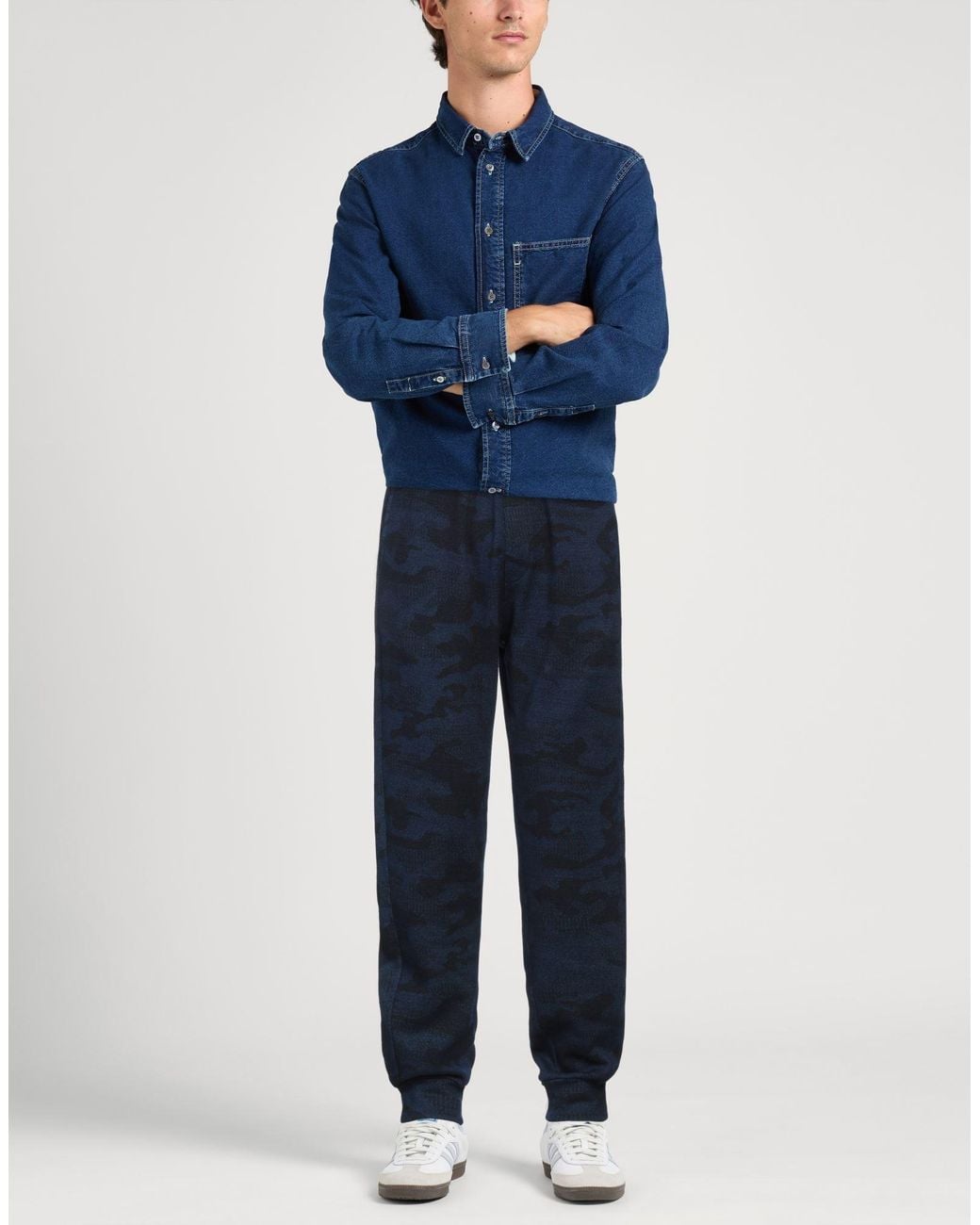 Dondup Blue Pants for men