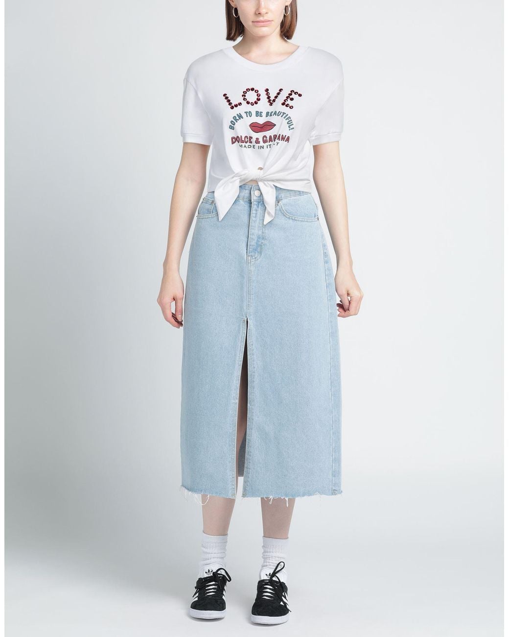 Dolce & Gabbana White T-Shirt Cotton, Polyurethane, Natural Resin