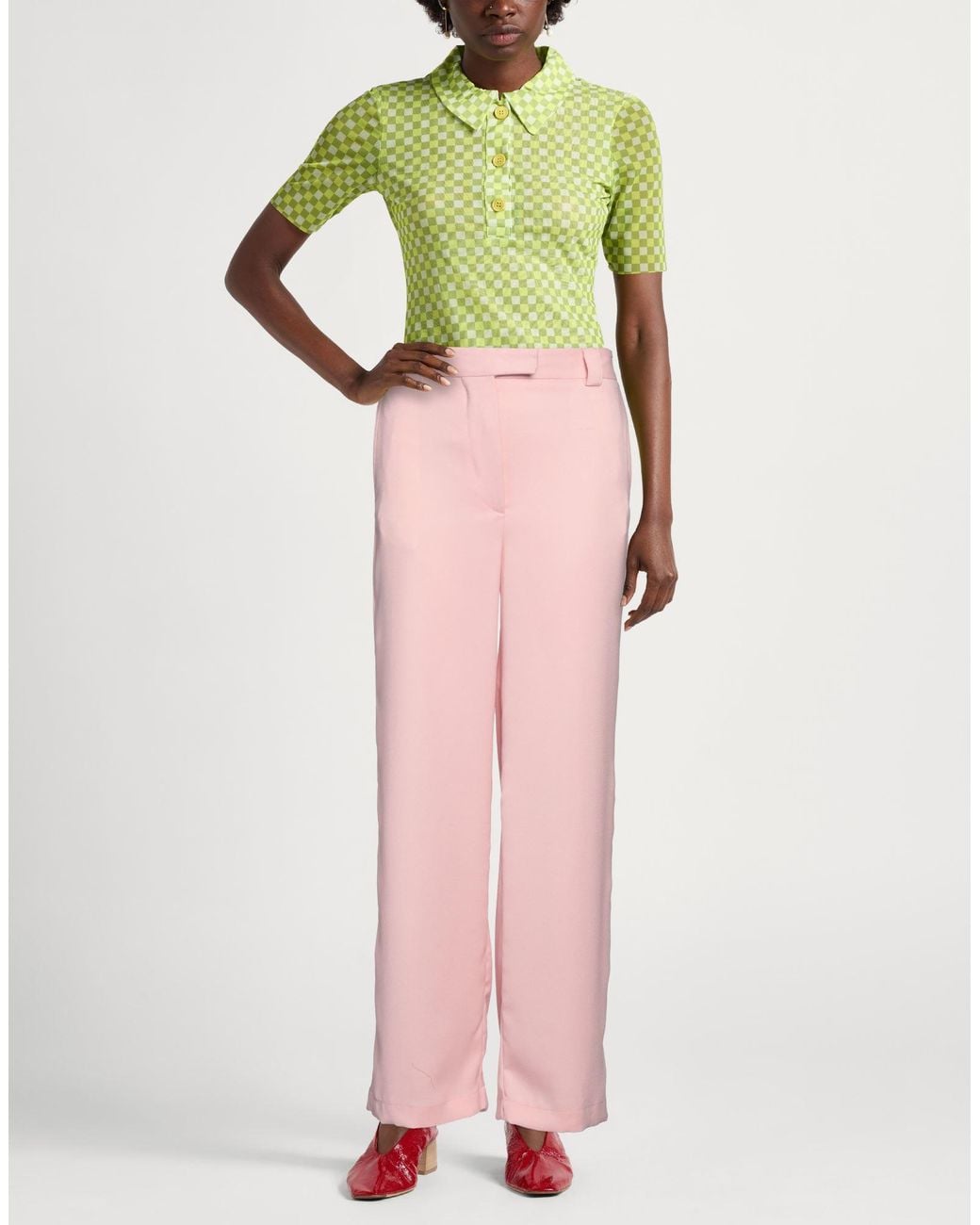 Ballantyne Pink Pants Polyester